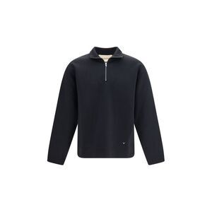 Valentino Men Half-Zip High-Neck Jersey Sweatshirt